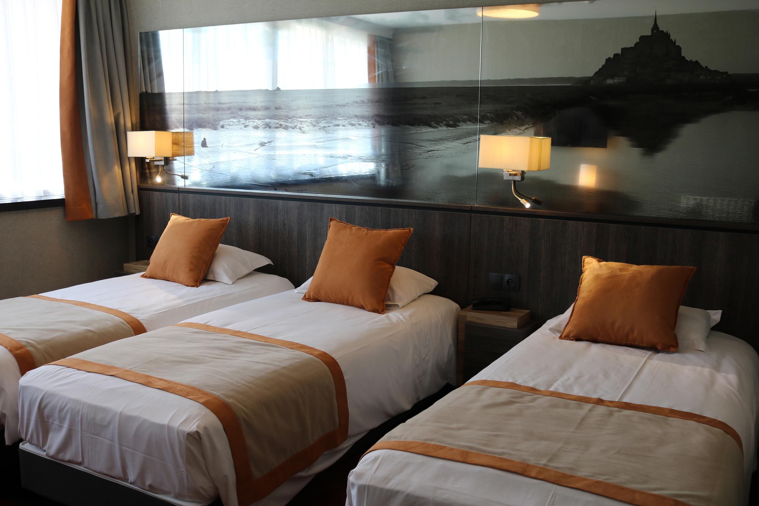 Mont-Saint-Michel Hotel De La Digue מראה חיצוני תמונה