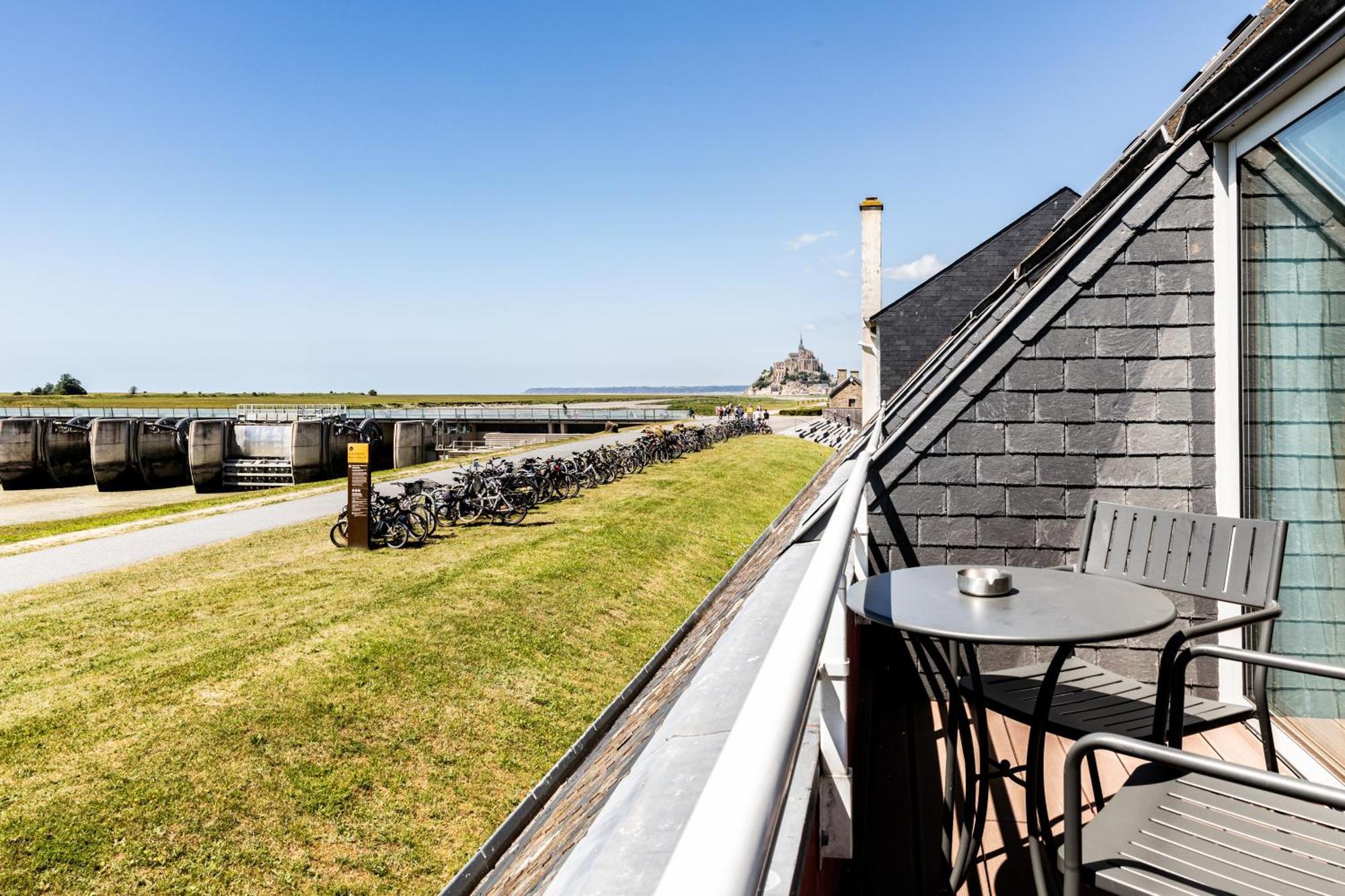 Mont-Saint-Michel Hotel De La Digue מראה חיצוני תמונה