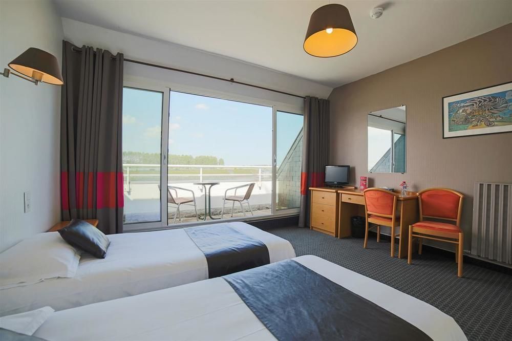 Mont-Saint-Michel Hotel De La Digue מראה חיצוני תמונה