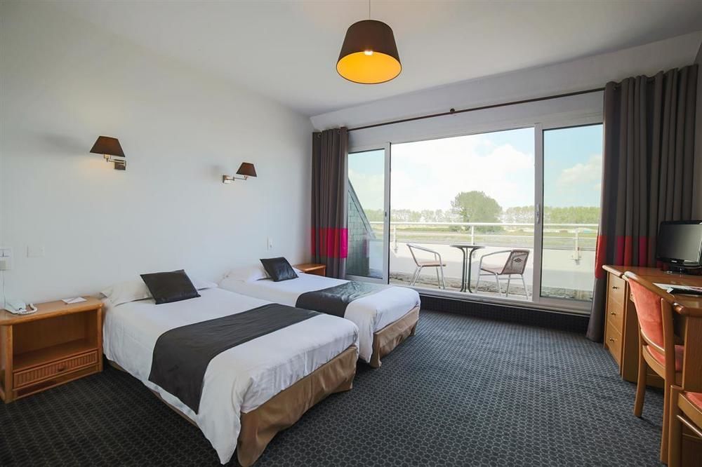 Mont-Saint-Michel Hotel De La Digue מראה חיצוני תמונה