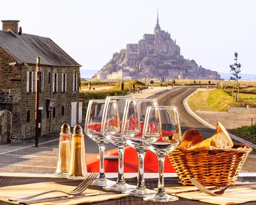 Mont-Saint-Michel Hotel De La Digue מראה חיצוני תמונה
