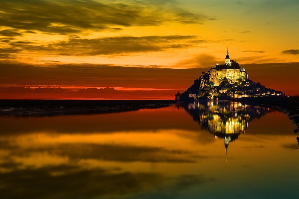 Mont-Saint-Michel Hotel De La Digue מראה חיצוני תמונה