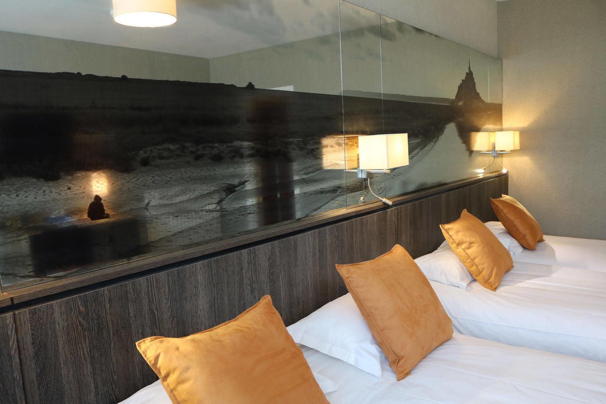 Mont-Saint-Michel Hotel De La Digue מראה חיצוני תמונה